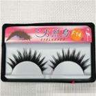 False Eyelashes #f14 (1 Pair) As Shown In Figure - One Size