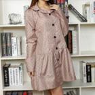 Dotted Hooded Raincoat