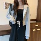 Cropped Zipped Jacket