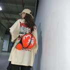 Set: Printed Crossbody Bag + Coin Purse