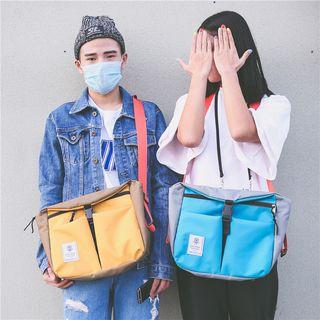 Canvas Belted Messenger Bag