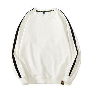 Contrast Stripe Sweatshirt