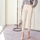 Pocket-side Slim-fit Pants