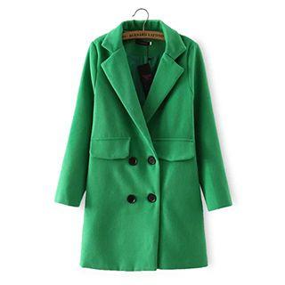 Lapel Fleece Coat
