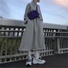 Pullover A-line Midi Dress