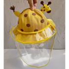 Removable Cartoon Animal Hat With Face Shield