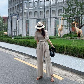 Two-way Smock Jumpsuit