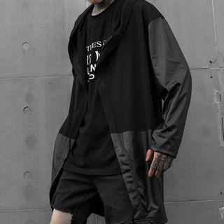 Hooded Paneled Jacket