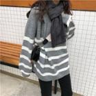 Long Sleeve Striped Oversized Top