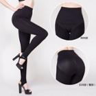 Sheer Leggings S8185 - Black - One Size