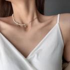 Heart Necklace X262 - Gold - One Size