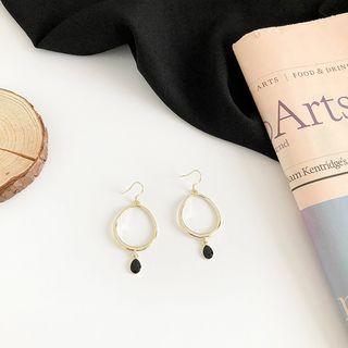 Hoop Drop Hook Earring / Clip-on Earring