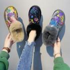 Faux Fur Ankle Snow Boots