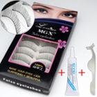 Set: 10-pair False Eyelashes + Glue + Application Tool
