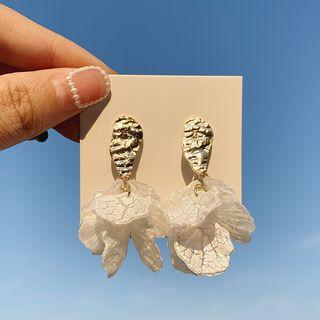 Shell Fringed Earring 1 Pair - One Size