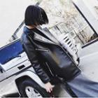 Long Faux Leather Jacket