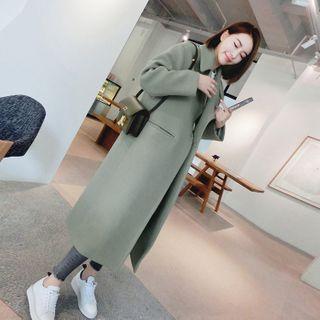 Plain Midi Coat / Camisole