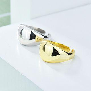 Polished Sterling Silver Open Ring