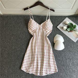 Print Suspender Sleep Dress