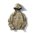 Zip Hooded Utility Jacket