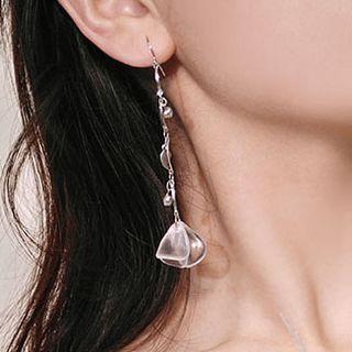 Flower Acrylic Drop Earring