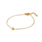 Fashion And Simple Plated Gold Cat Claw 316l Stainless Steel Bracelet Golden - One Size