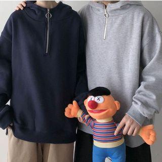 Couple Matching Zip Detail Hoodie