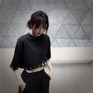 Detachable Cropped Sweatshirt