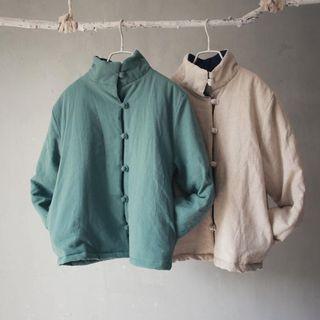 Chinese Button Padded Top