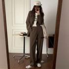 Blazer / Straight Suit Pants