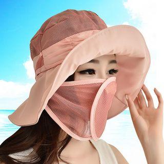 Sun Hat With Mask