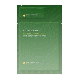 Nature Republic - Ginseng Royal Silk Gold 2 Step Hydro Gel Mask 1pc