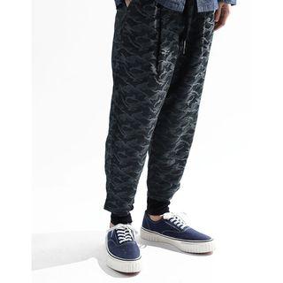 Camouflage Inset Leggings