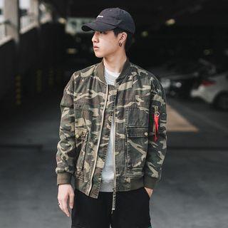 Strap Charm Zipped Jacket