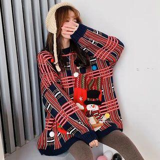 Plaid Christmas Sweater