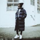 Zip Long Down Coat