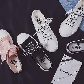Lace-up Sneaker Mules