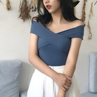 Plain Slim-fit Cropped Top