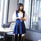 A-line Suspender Dress