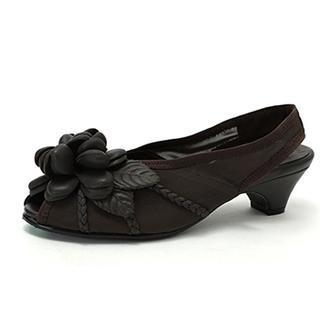 Appliqu  Mesh Sling-back Sandals