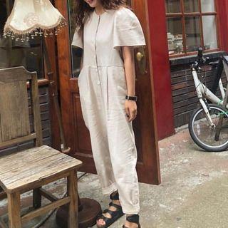 Short Sleeve Jumper Pants