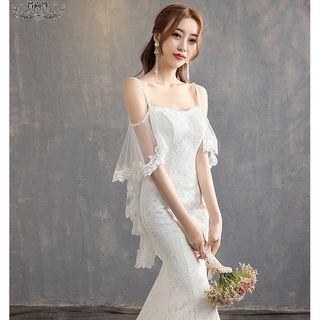Lace Mermaid Wedding Gown With Train
