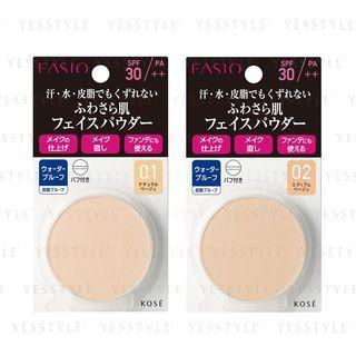 Kose - Fasio Lasting Face Powder Wp Refill Spf 30 Pa++ - 2 Types