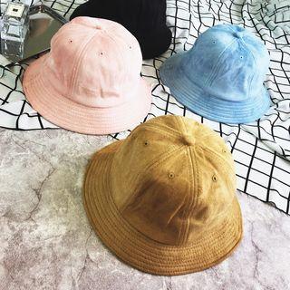 Faux Suede Bucket Hat