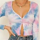 Tie-dyed Cardigan