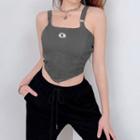 Buckled Logo Camisole Top