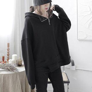 Zip Turtle Neck Sweatshirt