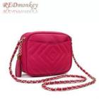 Quilted Faux-leather Shoulder Bag