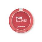 Peripera - Pure Blushed Velvet Cheek - 3 Colors #011 Sweet Coral Peony