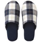 Linen Twill Soft Slippers (xl) 1 Pair
